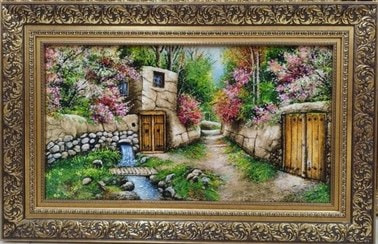 تصویر 2 از تابلو فرش بافت ریز لوکس مناسب فضا های رسمی